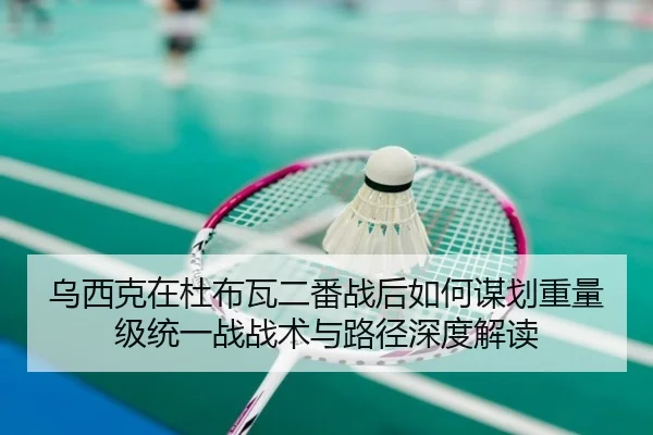 乌西克在杜布瓦二番战后如何谋划重量级统一战战术与路径深度解读
